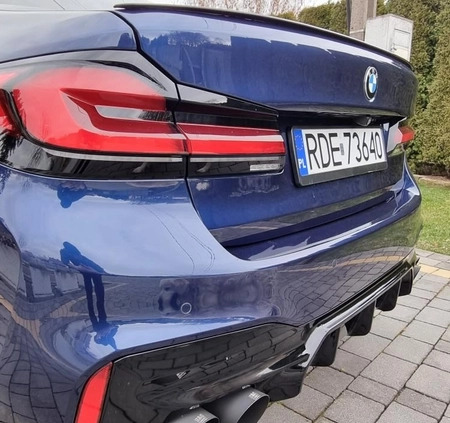 BMW Seria 5 cena 165000 przebieg: 140000, rok produkcji 2017 z Krzeszowice małe 781